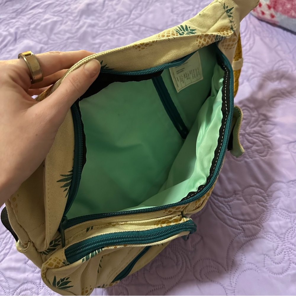 KAVU Pineapple Print Sling Crossbody Bag - Picture 3 of 6